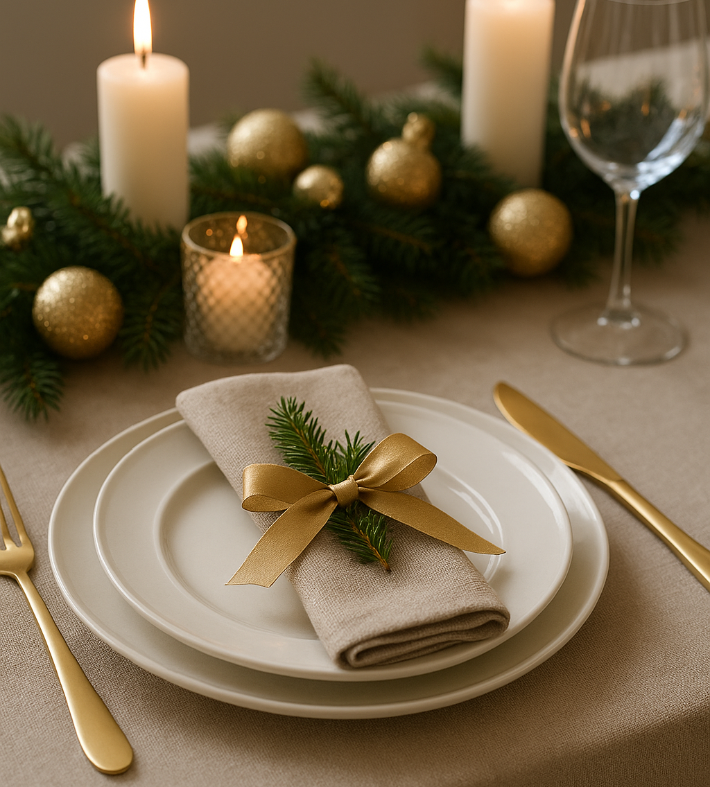 Winter Table Décor