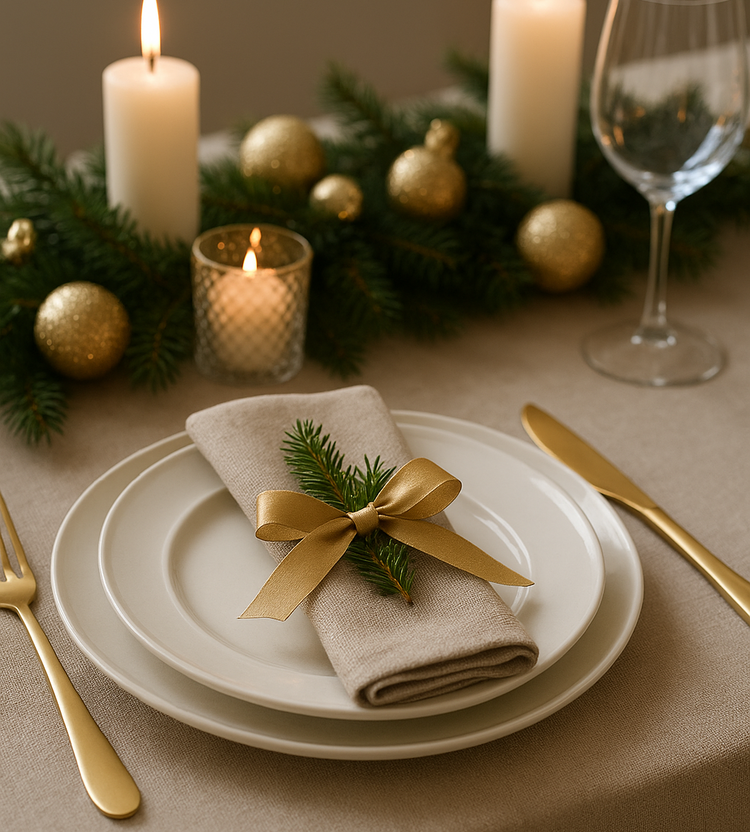 Winter Table Décor