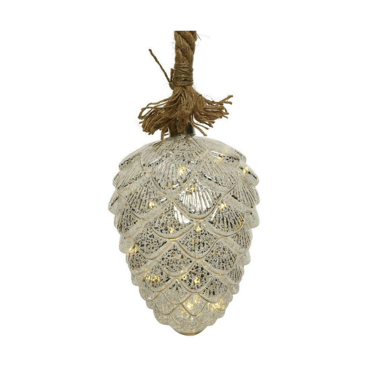 Golden Luminance Drop – LED Ornament